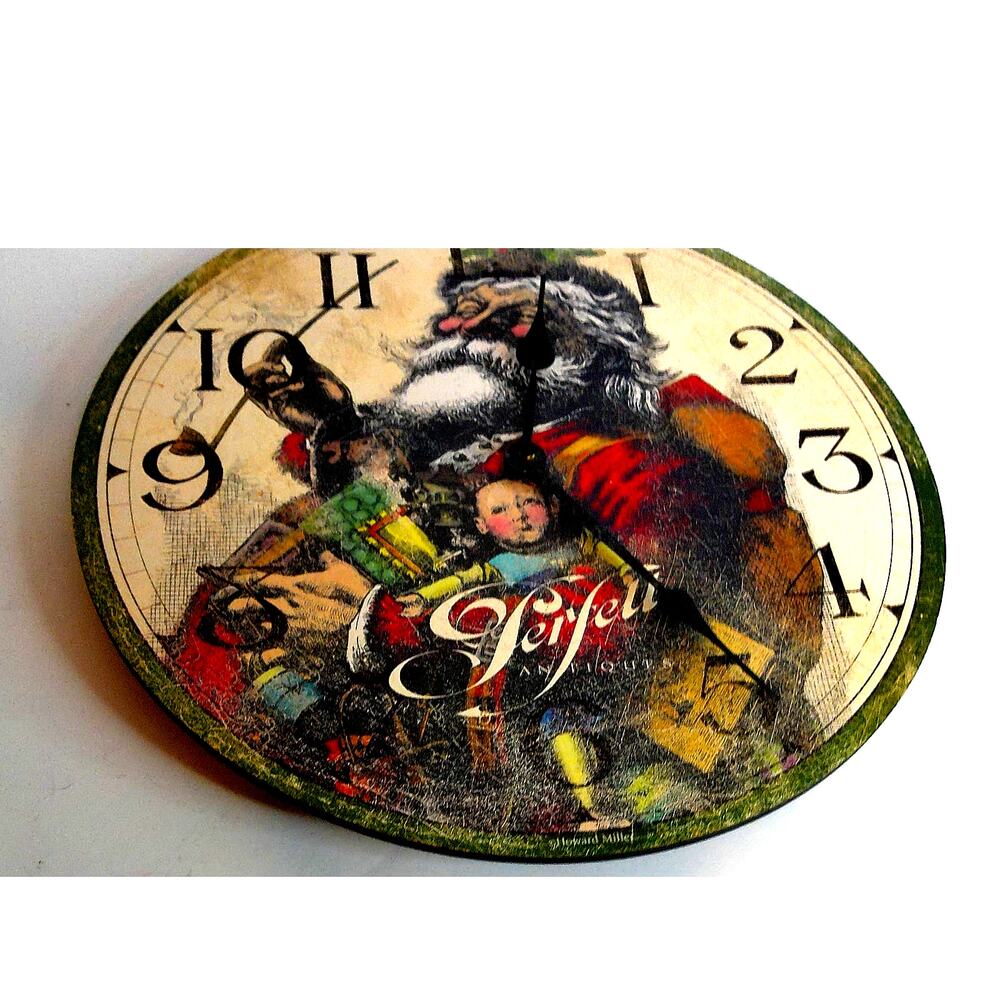 Vintage Howard Miller The Perfetts Antique Style Christmas Musical Clock READ